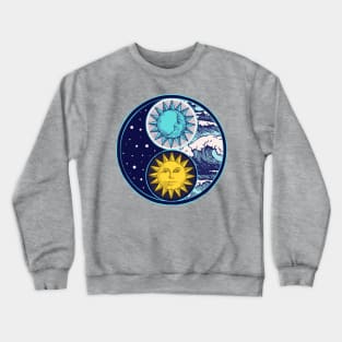 Yin Yang Universe Crewneck Sweatshirt